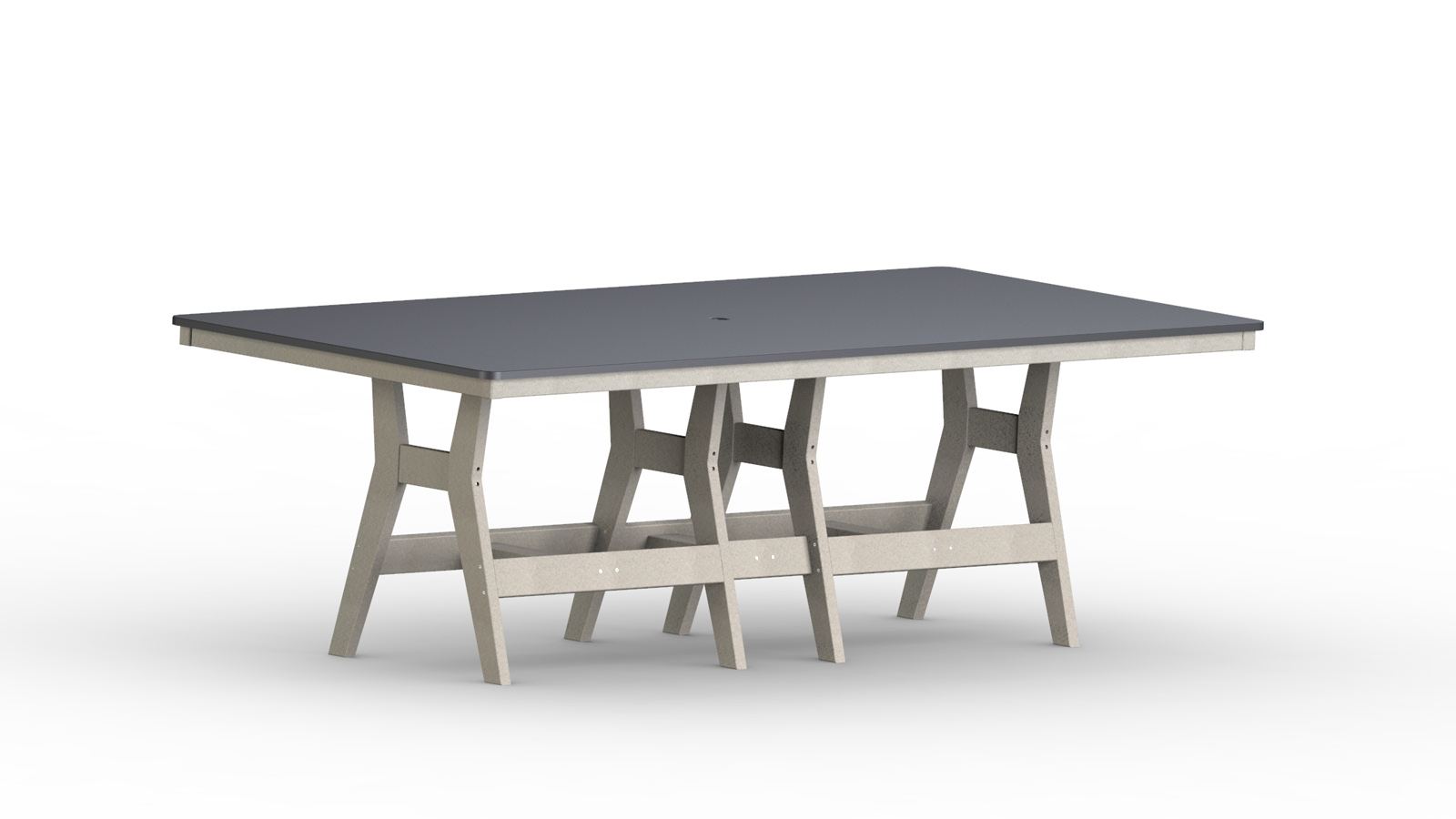 Harbor 44" X 96" Hammered Rectangular Counter Table
