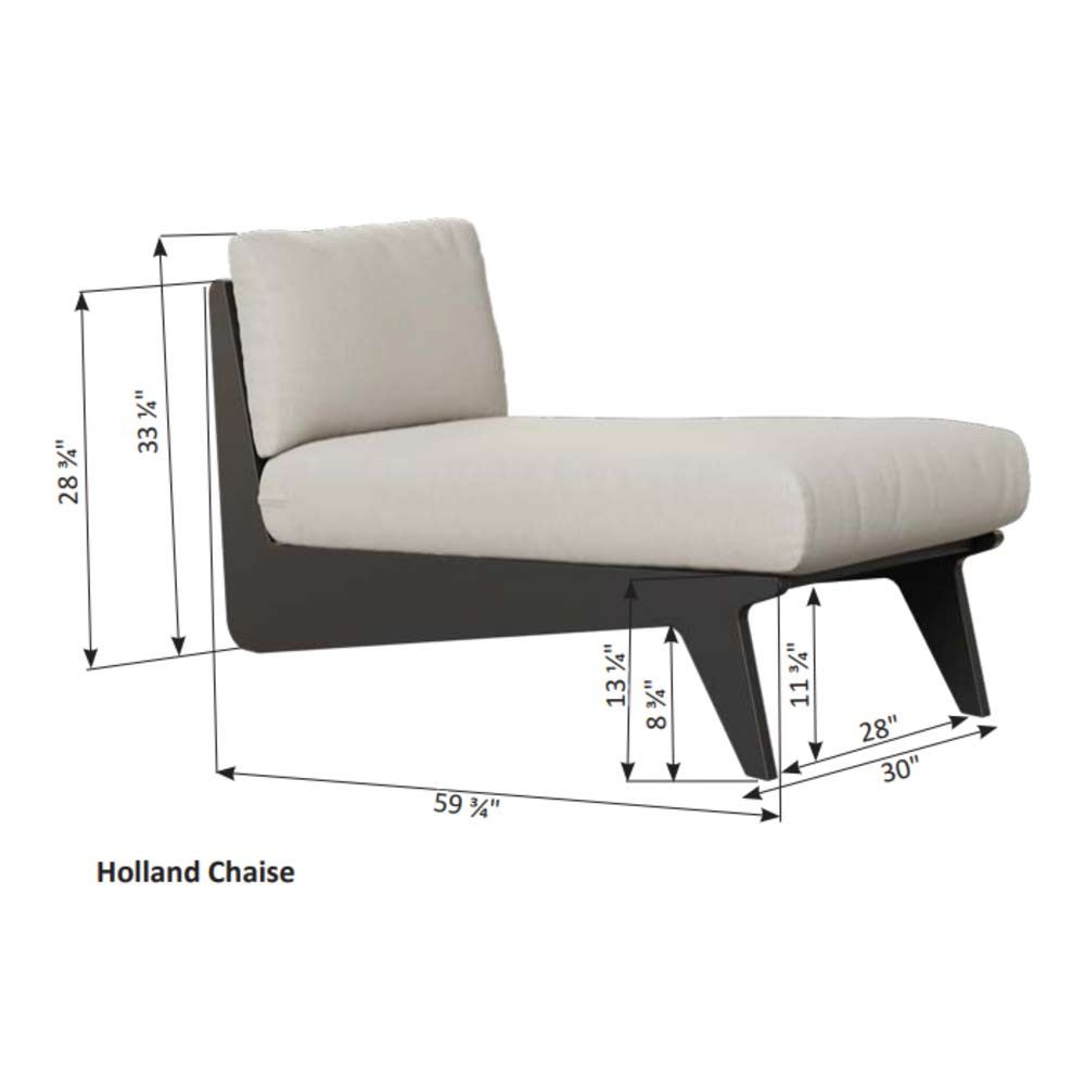 Holland Chaise Lounge