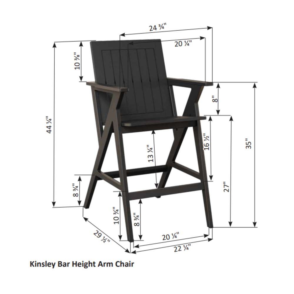 Kinsley Bar Arm Chair