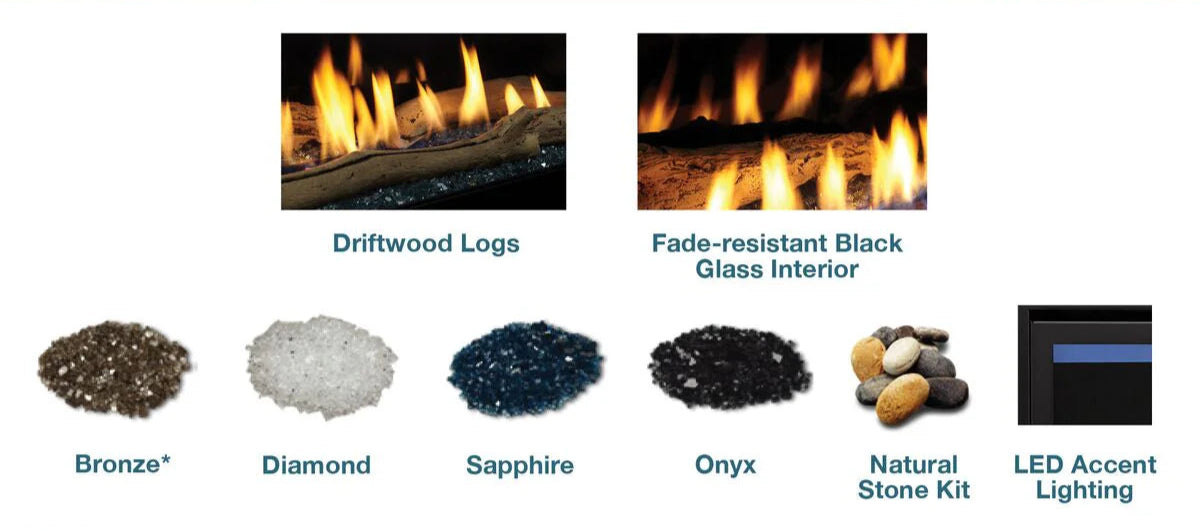 32" Jade Direct Vent Fireplace