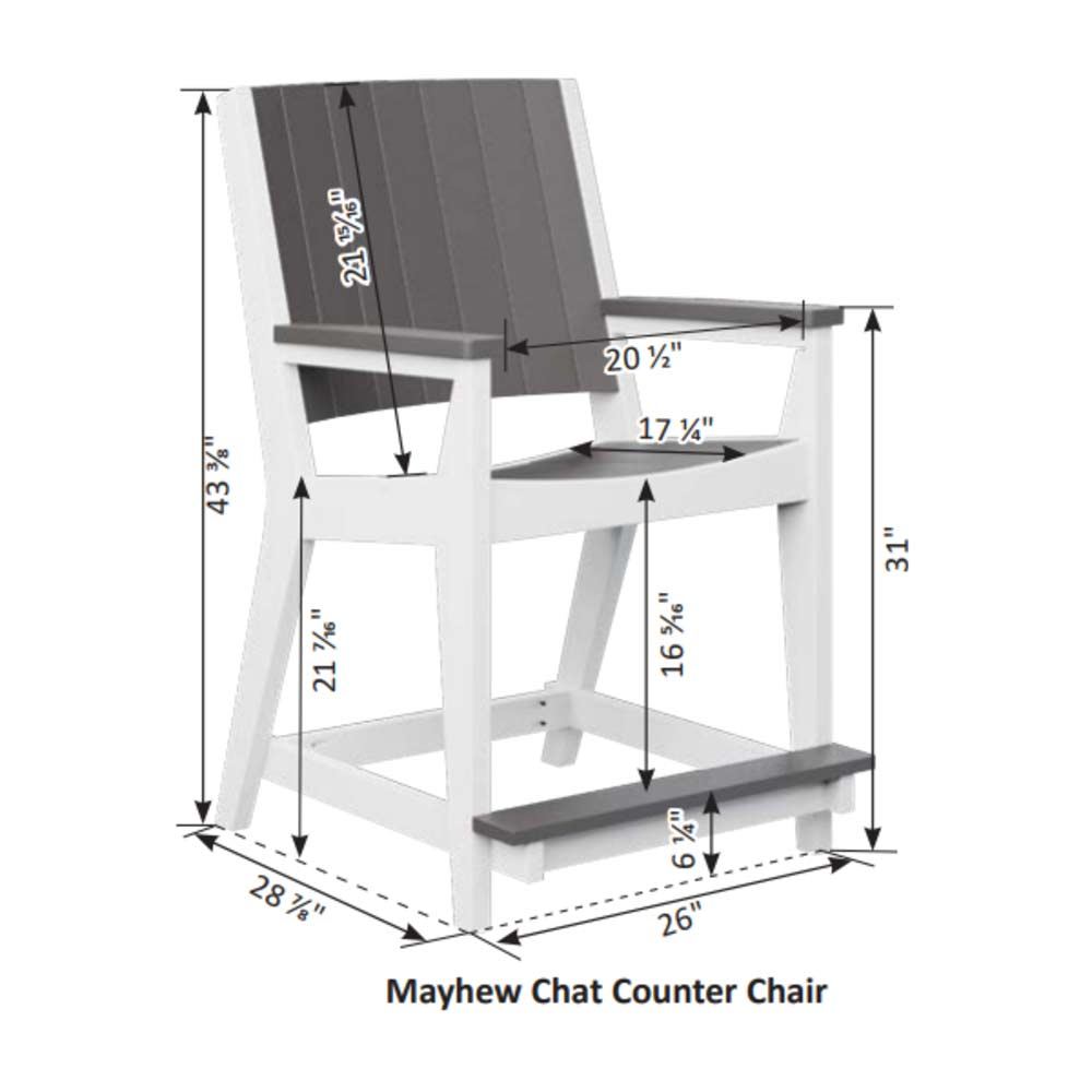 Mayhew Chat Counter Chair