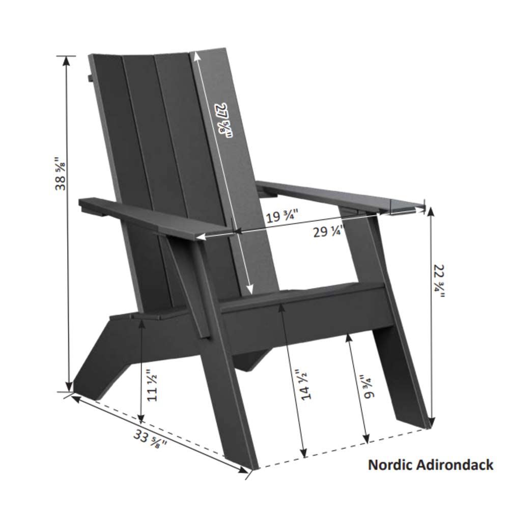 Nordic Adirondack Chair