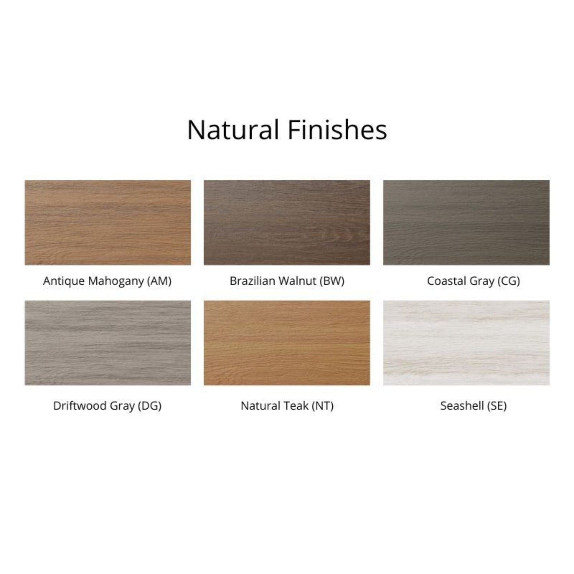 Garden Classic 38" Round Counter Table - Natural Finishes