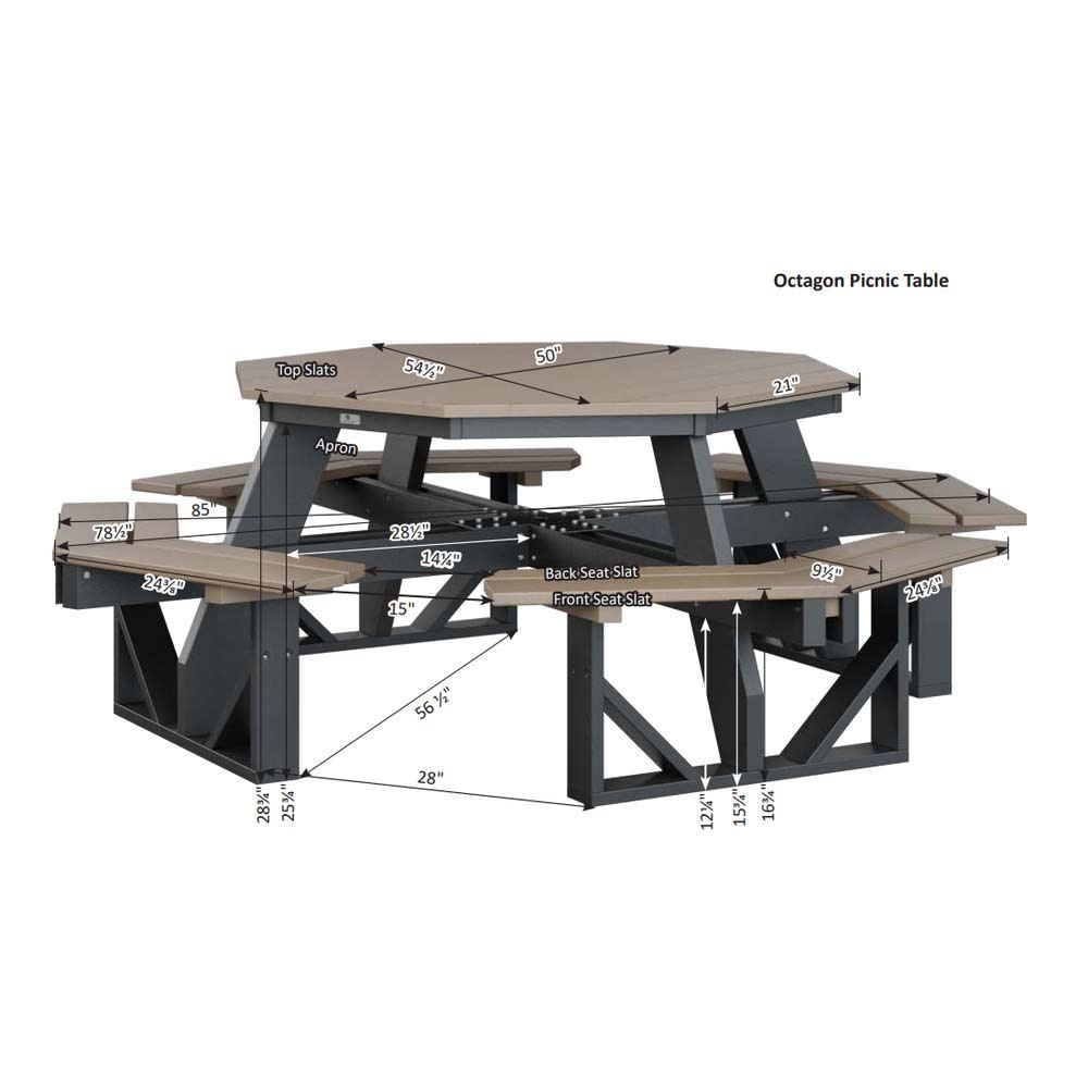 Octagon Picnic Table