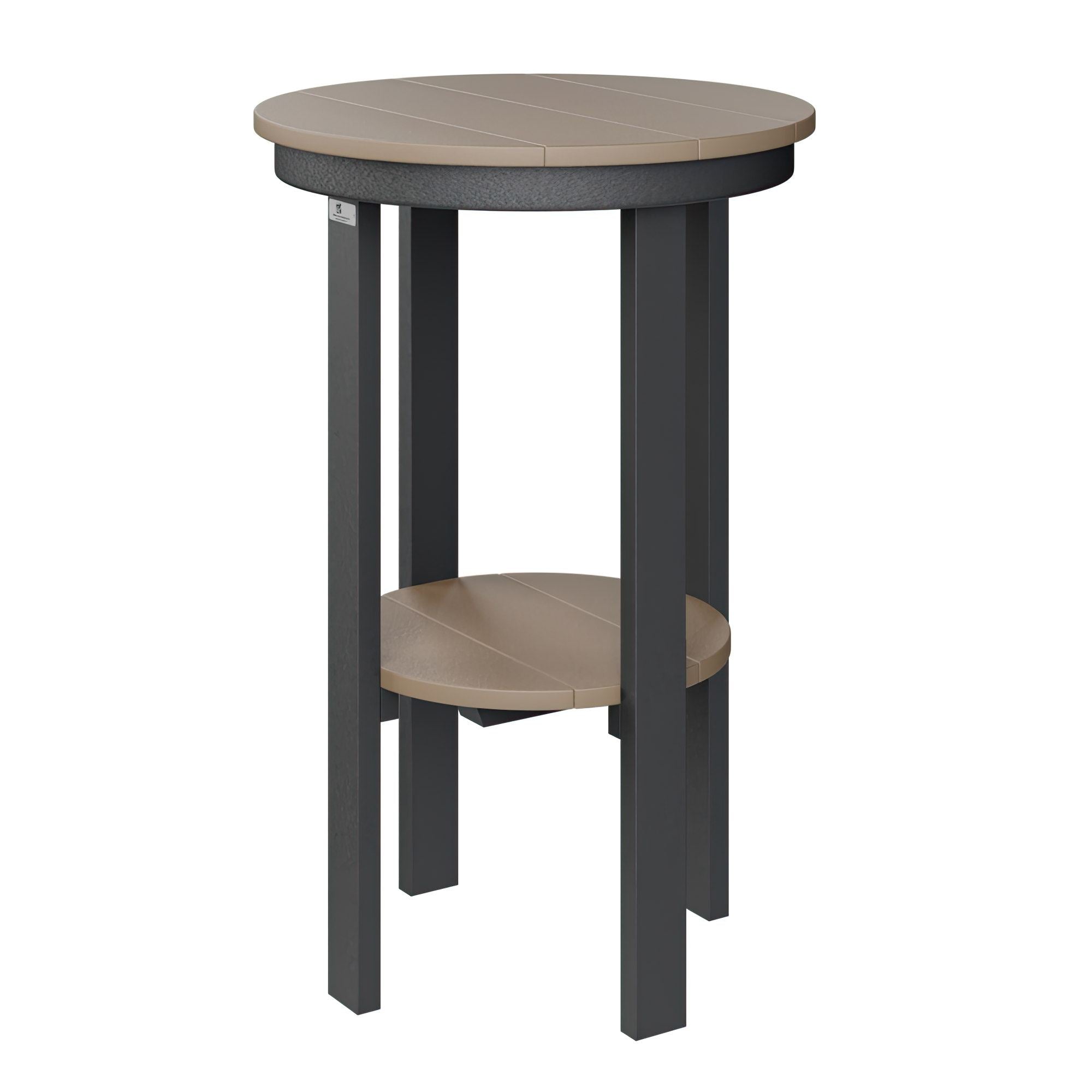 HDPE Round Bar End Table