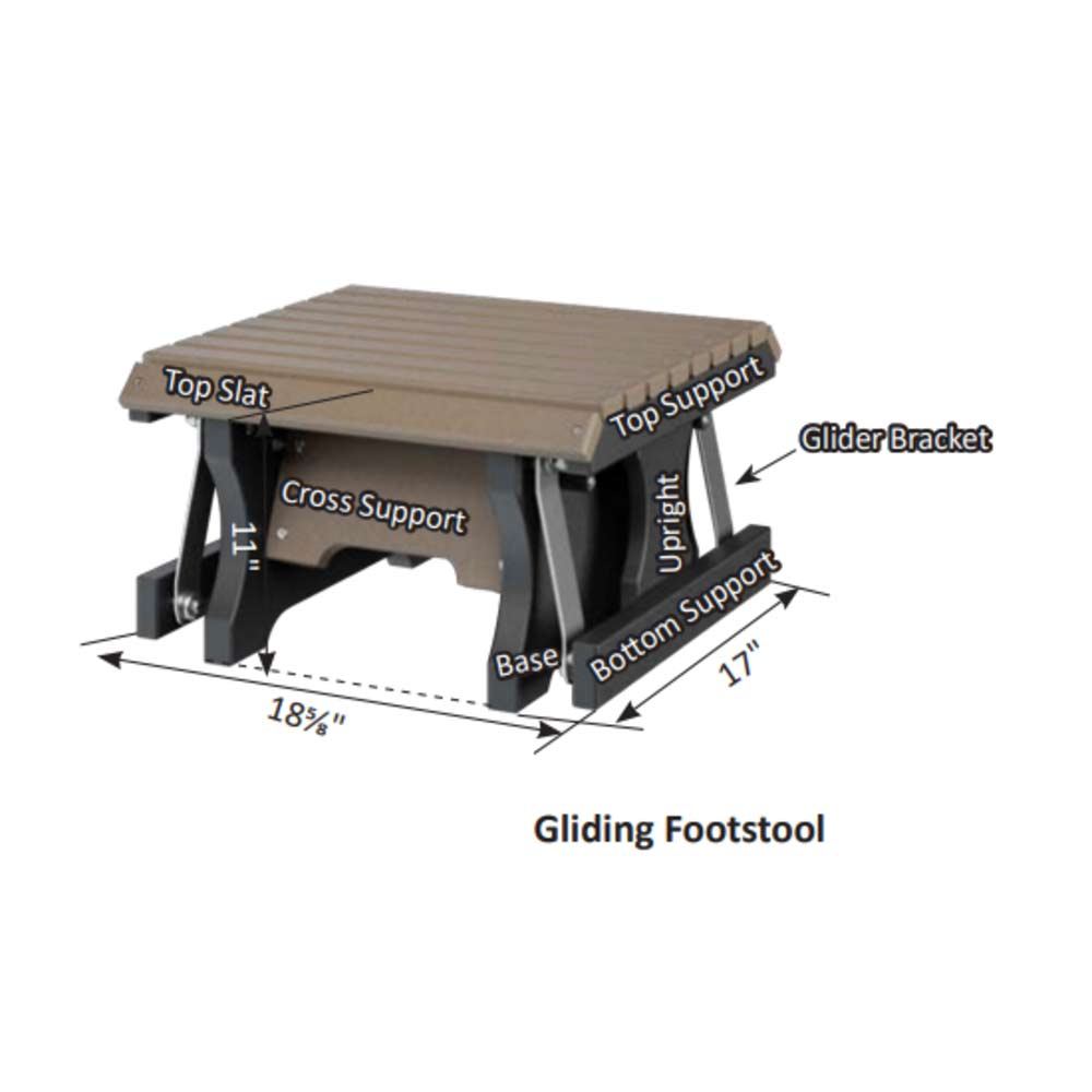Gliding Footstool