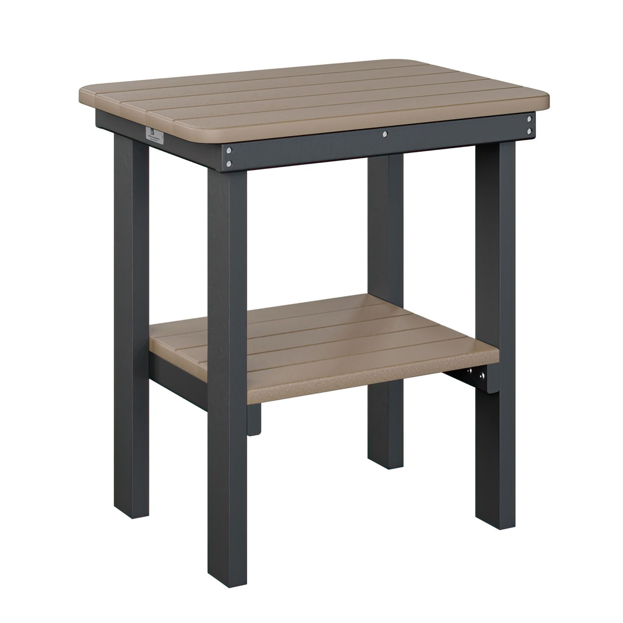 HDPE Rectangular Dining End Table