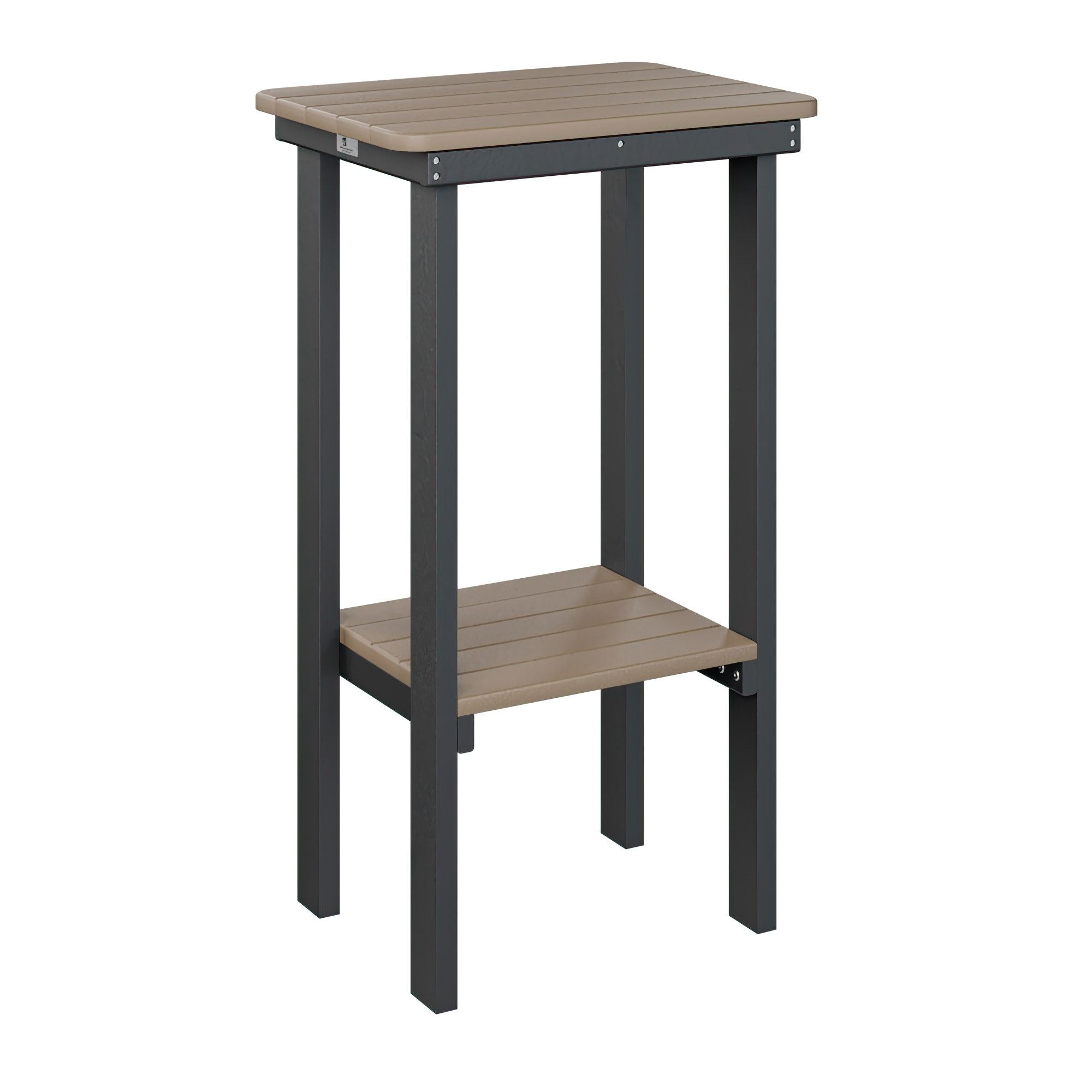 HDPE Rectangular Bar End Table