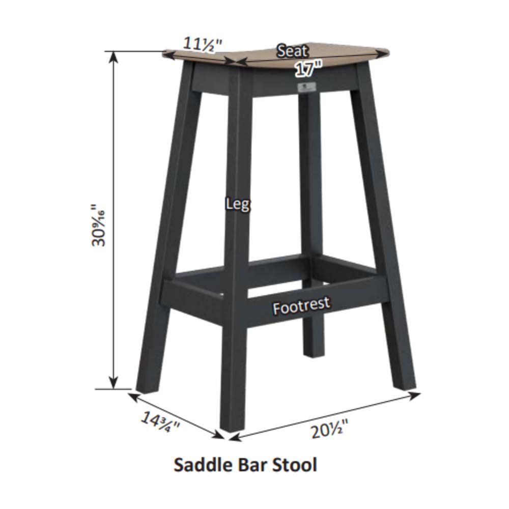 Saddle Bar Stool