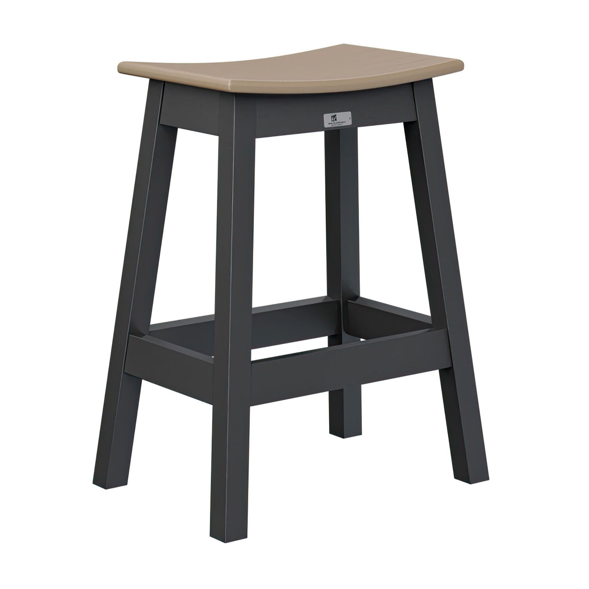 Saddle Counter Stool
