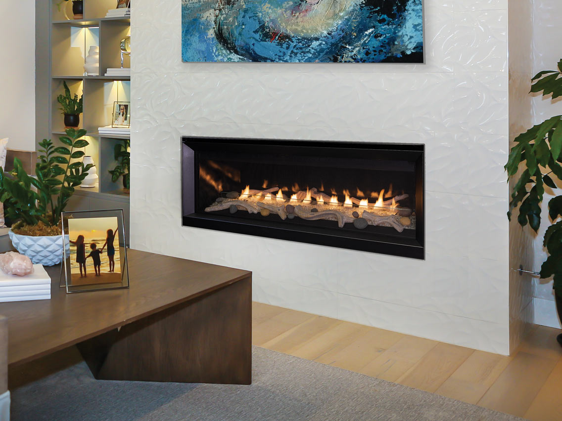 45" VRL 3000 Series Linear Vent Free Fireplace