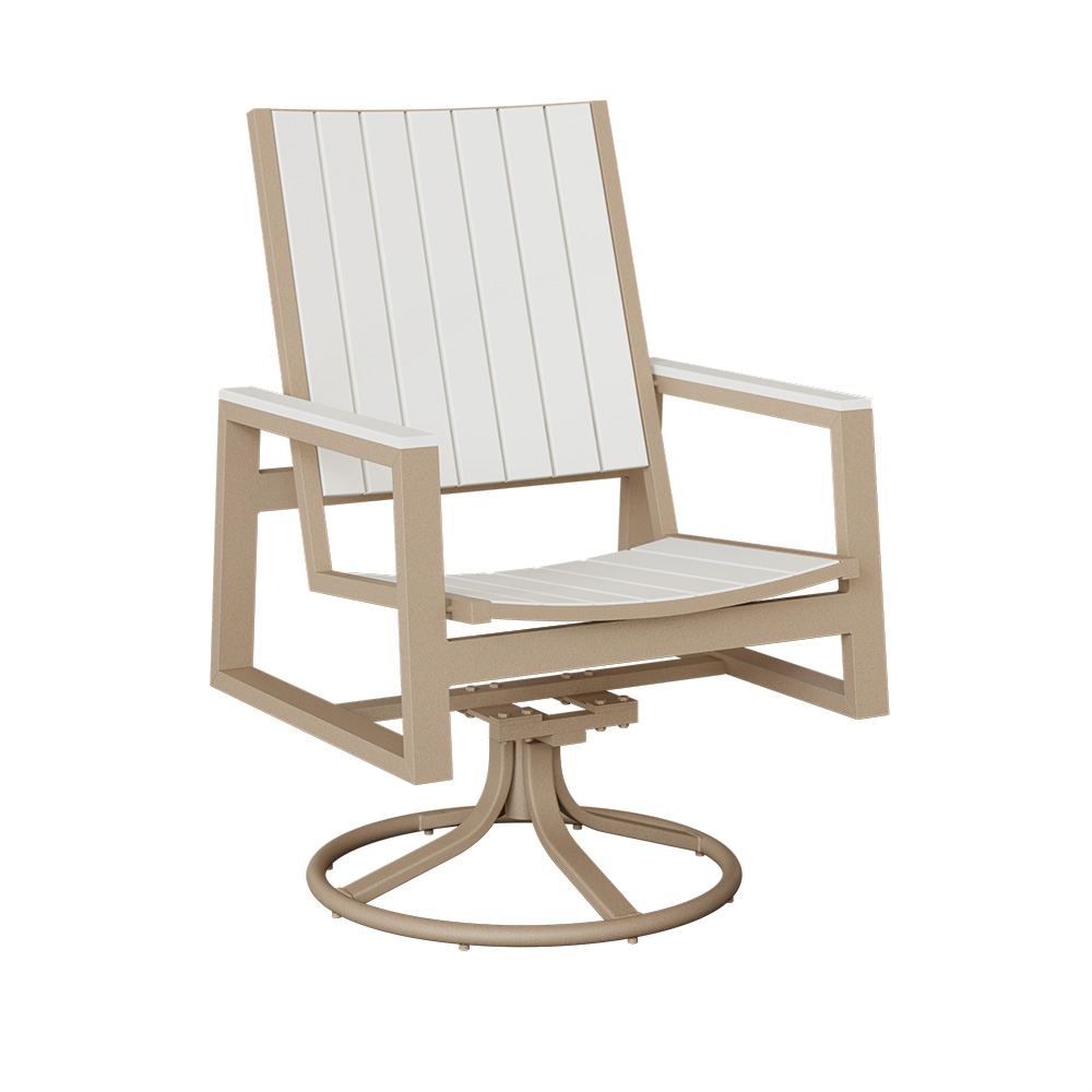 Vida Poly Dining Swivel Rocker